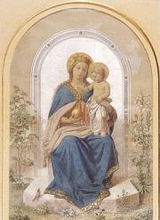 Franz Ittenbach: Trónoló Madonna